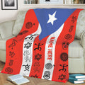 Ohaprints-Fleece-Sherpa-Blanket-Puerto-Rico-Flag-Striped-Star-Proud-Puerto-Rico-Soft-Throw-Blanket-2217-Sherpa Blanket