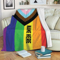 Ohaprints-Fleece-Sherpa-Blanket-Lgbtq-Rainbow-Lgbt-Flag-Pride-Love-Is-Love-Wins-Custom-Personalized-Name-Soft-Throw-Blanket-2223-Fleece Blanket