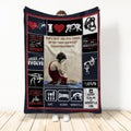 Ohaprints-Fleece-Sherpa-Blanket-Patchwork-I-Love-Wrestling-Gift-For-Wrestler-Vintage-Style-Soft-Throw-Blanket-436-Sherpa Blanket