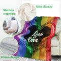 Ohaprints-Fleece-Sherpa-Blanket-Lgbt-Pride-Love-Is-Love-Rainbow-Smoke-Heart-Unique-Gift-Idea-Soft-Throw-Blanket-33-Fleece Blanket