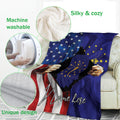 Ohaprints-Fleece-Sherpa-Blanket-Indiana-Flag-Proud-American-Us-State-Patriotic-Custom-Personalized-Name-Soft-Throw-Blanket-39-Fleece Blanket