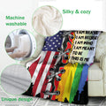 Ohaprints-Fleece-Sherpa-Blanket-American-Us-Rainbow-Flag-Lgbt-Gay-Lesbian-Pride-I-Am-Brave-Soft-Throw-Blanket-1130-Fleece Blanket