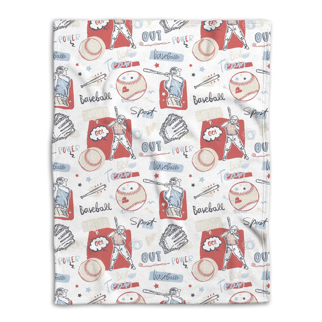 Ohaprints-Fleece-Sherpa-Blanket-Baseball-Gift-For-Son-Boy-Soft-Throw-Blanket-129-Fleece Blanket