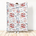 Ohaprints-Fleece-Sherpa-Blanket-Baseball-Gift-For-Son-Boy-Soft-Throw-Blanket-129-Sherpa Blanket