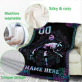 Ohaprints-Fleece-Sherpa-Blanket-Baseball-Gift-For-Son-Boy-Custom-Personalized-Name-Number-Soft-Throw-Blanket-136-Fleece Blanket