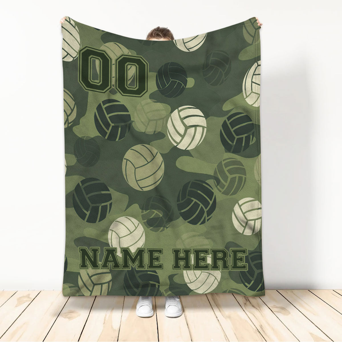 Ohaprints-Fleece-Sherpa-Blanket-Volleyball-Gift-For-Daughter-Girl-Custom-Personalized-Name-Number-Soft-Throw-Blanket-149-Sherpa Blanket