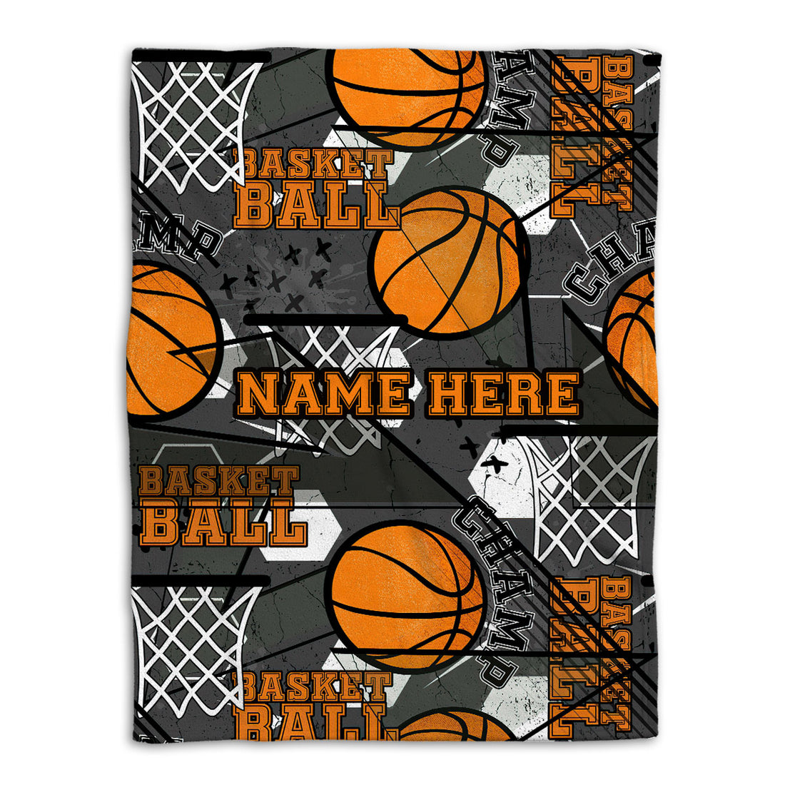 Ohaprints-Fleece-Sherpa-Blanket-Basketball-Gift-For-Son-Boy-Men-Custom-Personalized-Name-Soft-Throw-Blanket-193-Fleece Blanket