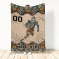 Ohaprints-Fleece-Sherpa-Blanket-American-Football-Gift-For-Son-Boy-Men-Custom-Personalized-Name-Number-Soft-Throw-Blanket-225-Sherpa Blanket