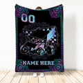 Ohaprints-Fleece-Sherpa-Blanket-Mandala-Dirt-Track-Racing-Sprint-Car-Racer-Custom-Personalized-Name-Number-Soft-Throw-Blanket-270-Sherpa Blanket