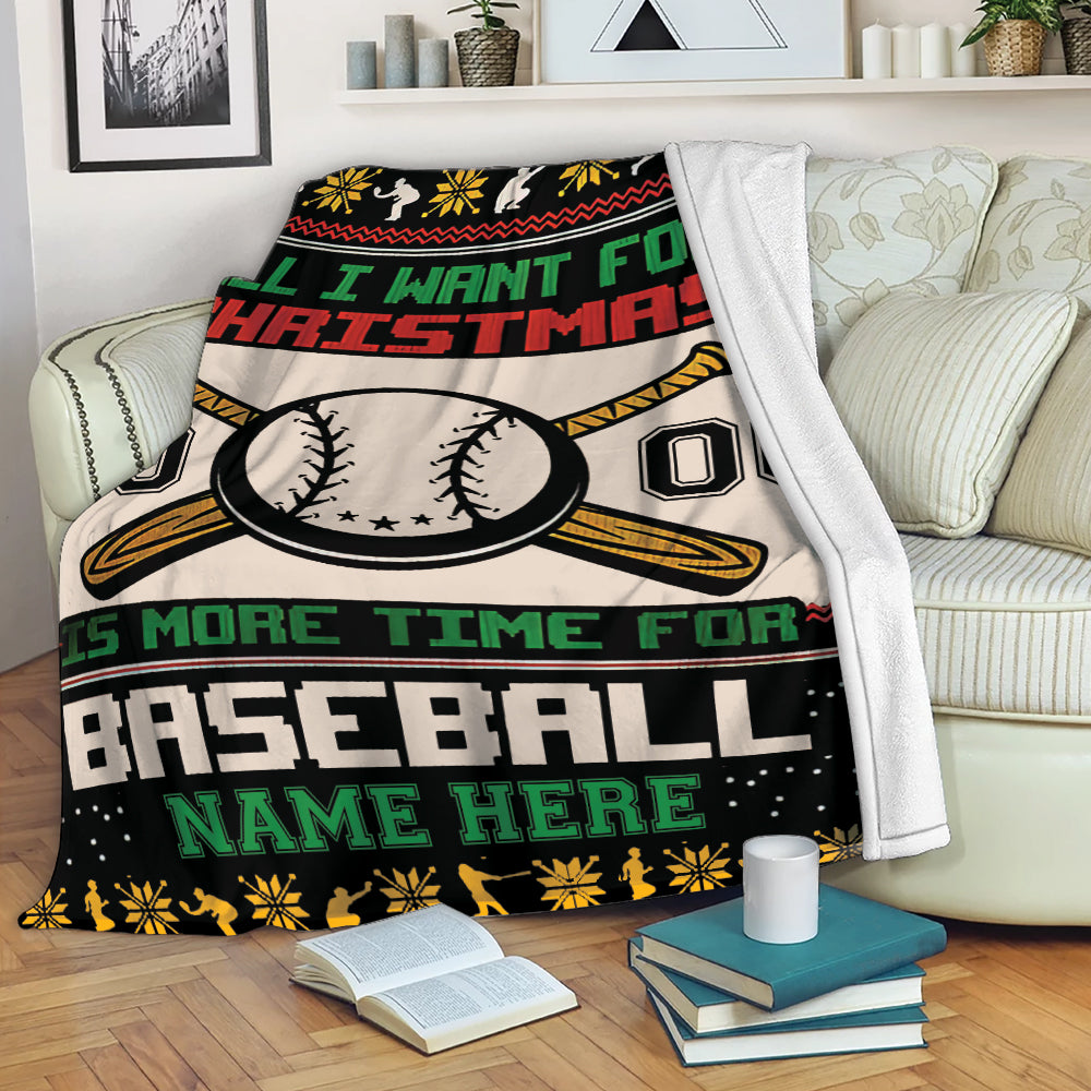 Ohaprints-Fleece-Sherpa-Blanket-Baseball-Gift-For-Son-Boy-Christmas-Custom-Personalized-Name-Number-Soft-Throw-Blanket-292-Fleece Blanket