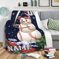 Ohaprints-Fleece-Sherpa-Blanket-Baseball-Gift-For-Son-Boy-Christmas-Custom-Personalized-Name-Number-Soft-Throw-Blanket-303-Sherpa Blanket