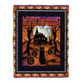 Ohaprints-Fleece-Sherpa-Blanket-This-Is-My-Halloween-Watching-Horror-Movie-Blanket-Black-Cat-Pumpkin-Soft-Throw-Blanket-321-Fleece Blanket