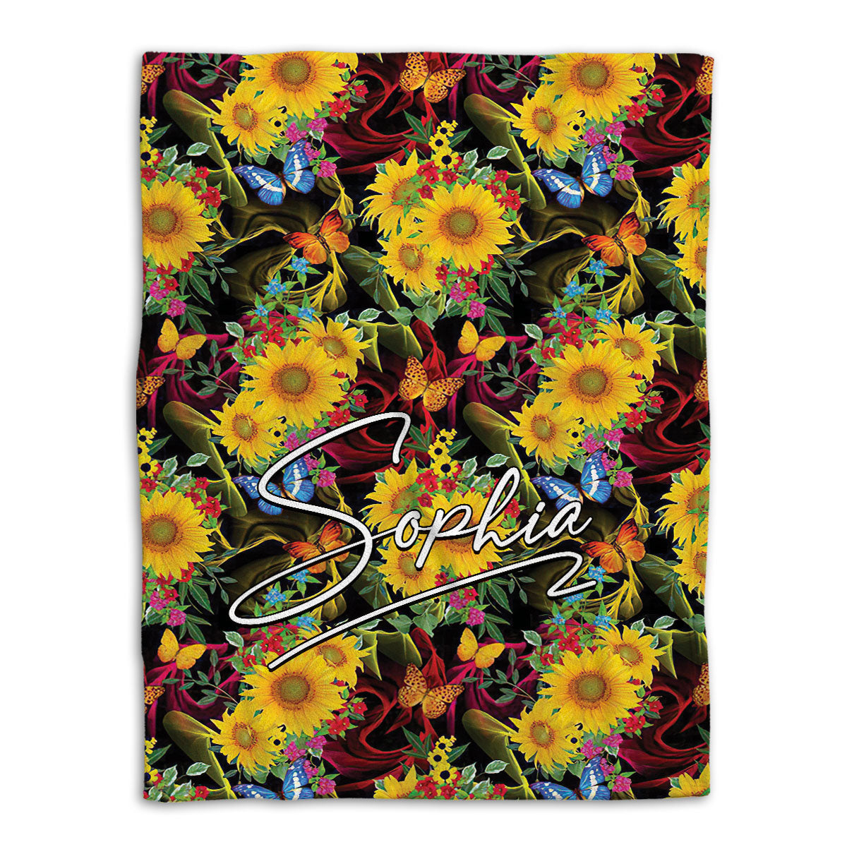 Sunflower discount sherpa blanket