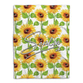 Ohaprints-Fleece-Sherpa-Blanket-Sunflower-Plant-Bed-Decor-Warm-Car-Throw-Boho-Custom-Personalized-Name-Soft-Throw-Blanket-730-Fleece Blanket