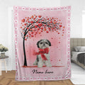 Ohaprints-Fleece-Sherpa-Blanket-Shih-Tzu-Shitzu-Dog-Heart-Custom-Personalized-Name-Soft-Throw-Blanket-547-Sherpa Blanket