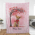 Ohaprints-Fleece-Sherpa-Blanket-Tan-Chihuahua-Custom-Personalized-Name-Soft-Throw-Blanket-925-Sherpa Blanket