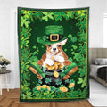 Ohaprints-Fleece-Sherpa-Blanket-Chihuahua-Pot-Gold-Soft-Throw-Blanket-870-Sherpa Blanket