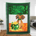 Ohaprints-Fleece-Sherpa-Blanket-Dachshund-Weiner-Doxie-Dog-Soft-Throw-Blanket-840-Sherpa Blanket