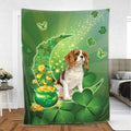 Ohaprints-Fleece-Sherpa-Blanket-Cavalier-King-Charles-Spaniel-Soft-Throw-Blanket-588-Sherpa Blanket