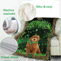 Ohaprints-Fleece-Sherpa-Blanket-Goldendoodle-Labradoodle-Dog-Soft-Throw-Blanket-888-Fleece Blanket