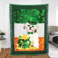 Ohaprints-Fleece-Sherpa-Blanket-Shih-Tzu-Shitzu-Dog-Lover-Soft-Throw-Blanket-460-Sherpa Blanket