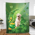 Ohaprints-Fleece-Sherpa-Blanket-Golden-Retriever-Soft-Throw-Blanket-850-Sherpa Blanket