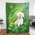 Ohaprints-Fleece-Sherpa-Blanket-Maltese-Dog-Lover-Moon-Soft-Throw-Blanket-849-Sherpa Blanket