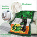 Ohaprints-Fleece-Sherpa-Blanket-Frenchie-French-Bulldog-Soft-Throw-Blanket-827-Fleece Blanket