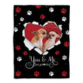 Ohaprints-Fleece-Sherpa-Blanket-Chihuahua-Dog-Lover-Love-Heart-3-Soft-Throw-Blanket-426-Fleece Blanket