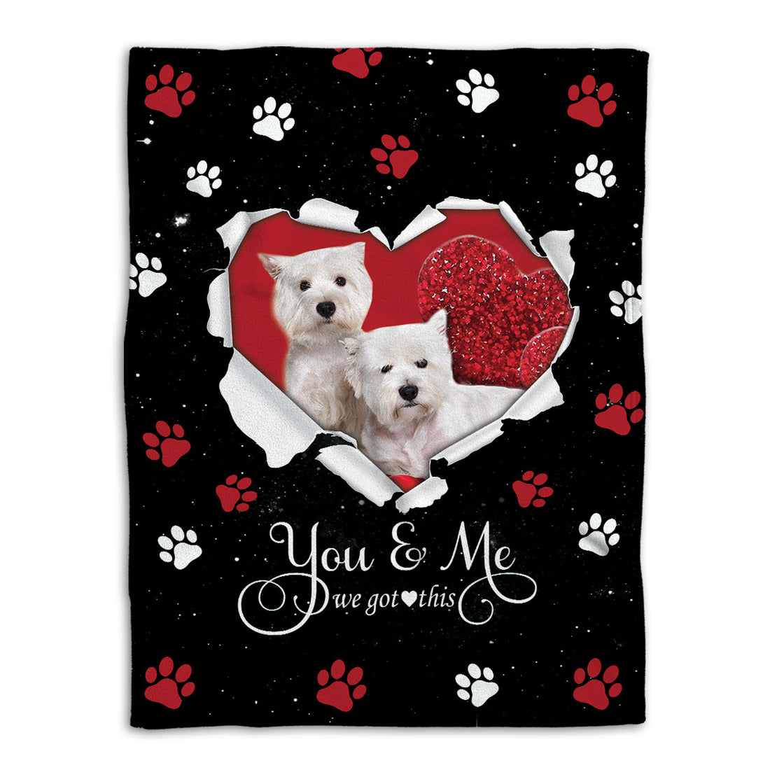 Ohaprints-Fleece-Sherpa-Blanket-West-Highland-Terrier-Westie-Dog-Lover-Heart-1-Soft-Throw-Blanket-768-Fleece Blanket