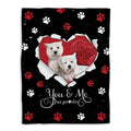 Ohaprints-Fleece-Sherpa-Blanket-West-Highland-Terrier-Westie-Dog-Lover-Heart-1-Soft-Throw-Blanket-768-Fleece Blanket