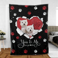 Ohaprints-Fleece-Sherpa-Blanket-West-Highland-Terrier-Westie-Dog-Lover-Heart-1-Soft-Throw-Blanket-768-Sherpa Blanket