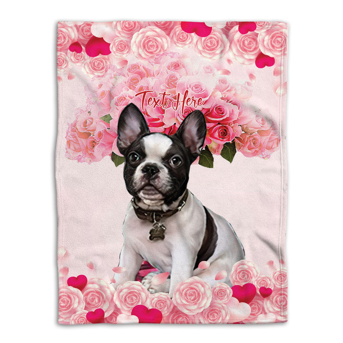 Ohaprints-Fleece-Sherpa-Blanket-Boston-Terrier-Dog-Lover-Custom-Personalized-Name-Soft-Throw-Blanket-812-Fleece Blanket