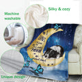 Ohaprints-Fleece-Sherpa-Blanket-Border-Collie-Dog-Lover-Love-Moon-Night-Soft-Throw-Blanket-368-Fleece Blanket