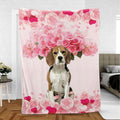 Ohaprints-Fleece-Sherpa-Blanket-Beagle-Dog-Lover-Love-Heart-Soft-Throw-Blanket-555-Sherpa Blanket