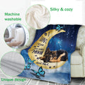 Ohaprints-Fleece-Sherpa-Blanket-German-Shepherd-Dog-Puppy-Lover-Love-Moon-Night-Soft-Throw-Blanket-448-Fleece Blanket