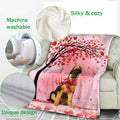 Ohaprints-Fleece-Sherpa-Blanket-German-Shepherd-Dog-Lover-Love-Heart-0-Soft-Throw-Blanket-434-Fleece Blanket