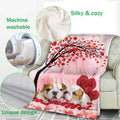 Ohaprints-Fleece-Sherpa-Blanket-English-Bull-Bulldog-Dog-Lover-Love-Heart-1-Soft-Throw-Blanket-541-Fleece Blanket