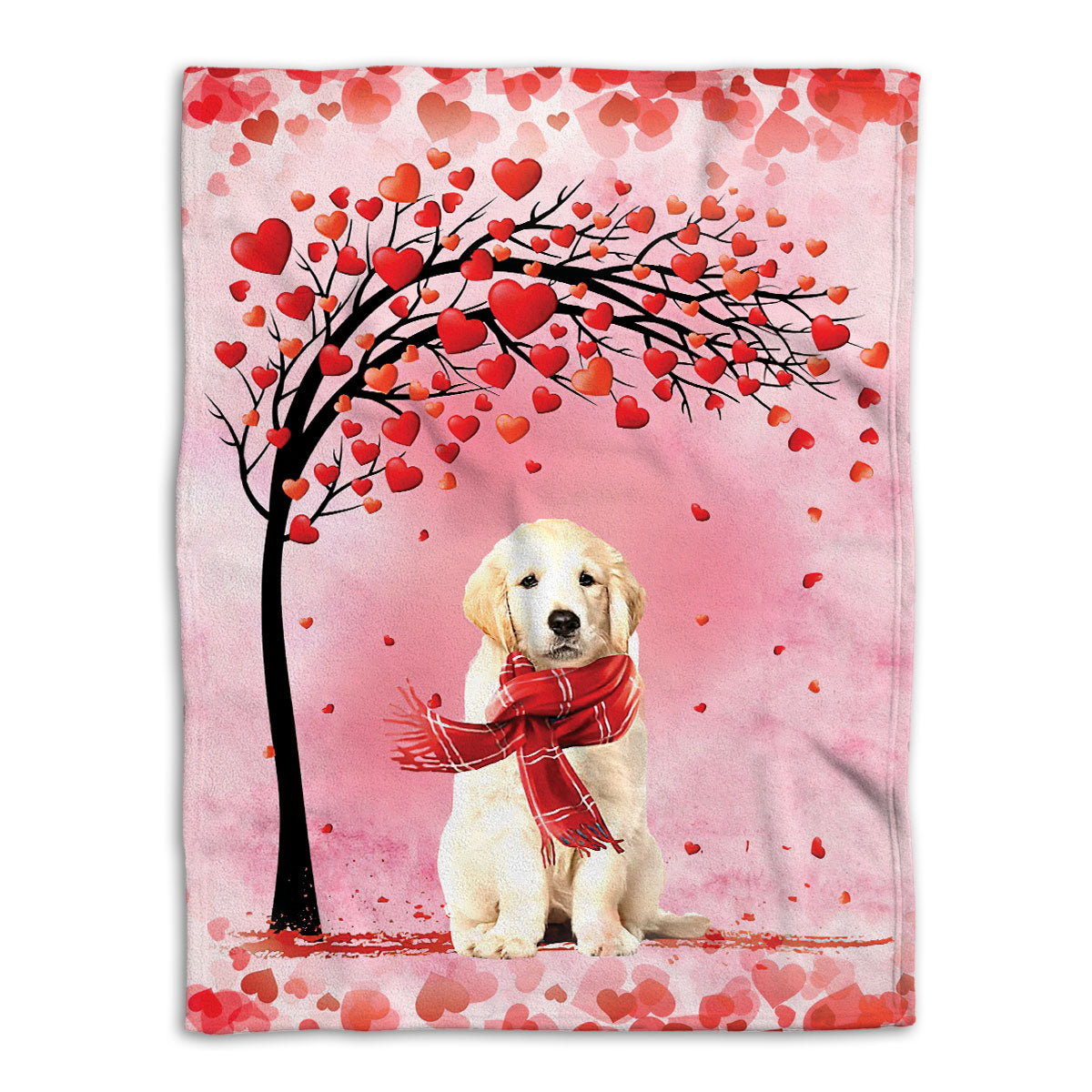 Ohaprints-Fleece-Sherpa-Blanket-Golden-Retriever-Labrador-Retriever-Dog-Lover-Soft-Throw-Blanket-1167-Fleece Blanket