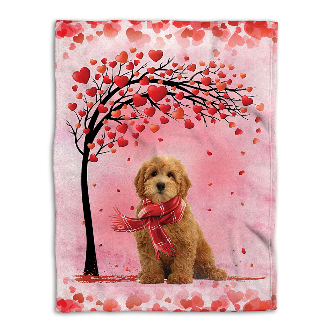 Ohaprints-Fleece-Sherpa-Blanket-Goldendoodle-Labradoodle-Golden-Doodle-Dog-Lover-Soft-Throw-Blanket-1163-Fleece Blanket