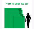 Ohaprints-Quilt-Bed-Set-Pillowcase-America-Hockey-Boy-Player-Gift-Fan-Eat-Sleep-Hockey-Lover-Patchwork-Green-Blanket-Bedspread-Bedding-1535-King (90'' x 100'')