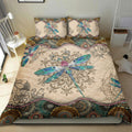 Ohaprints-Quilt-Bed-Set-Pillowcase-Dragonfly-Mandala-Vintage-Animal-Lover-For-All-Season-Unique-Gift-Idea-Blanket-Bedspread-Bedding-2196-King (90'' x 100'')