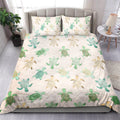 Ohaprints-Quilt-Bed-Set-Pillowcase-Turtle-Pattern-Sea-Ocean-Animal-Lover-Beige-Unique-Gift-Idea-Blanket-Bedspread-Bedding-1608-King (90'' x 100'')