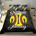 Ohaprints-Quilt-Bed-Set-Pillowcase-Softball-Mom-Black-Camo-Player-Fan-Gift-Idea-Custom-Personalized-Name-Number-Blanket-Bedspread-Bedding-1590-King (90'' x 100'')