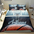 Ohaprints-Quilt-Bed-Set-Pillowcase-Basketball-Ball-Blue-Light-Player-Fan-Gift-Custom-Personalized-Name-Number-Blanket-Bedspread-Bedding-2728-King (90'' x 100'')