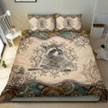 Ohaprints-Quilt-Bed-Set-Pillowcase-Raccoon-Mandala-Vintage-Wild-Animal-Lover-For-All-Season-Unique-Gift-Idea-Blanket-Bedspread-Bedding-1611-King (90'' x 100'')