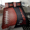 Ohaprints-Quilt-Bed-Set-Pillowcase-Football-Ball-Life-Game-Pasion-Player-Fan-Gift-Custom-Personalized-Name-Number-Blanket-Bedspread-Bedding-2717-Throw (55&#39;&#39; x 60&#39;&#39;)