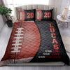 Ohaprints-Quilt-Bed-Set-Pillowcase-Football-Ball-Life-Game-Pasion-Player-Fan-Gift-Custom-Personalized-Name-Number-Blanket-Bedspread-Bedding-2717-Double (70&#39;&#39; x 80&#39;&#39;)