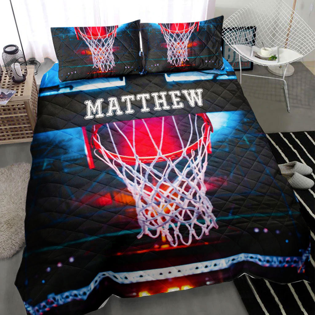 Ohaprints-Quilt-Bed-Set-Pillowcase-Basketball-Court-Field-3D-Printed-Player-Fan-Gift-Custom-Personalized-Name-Blanket-Bedspread-Bedding-2724-Throw (55'' x 60'')