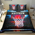 Ohaprints-Quilt-Bed-Set-Pillowcase-Basketball-Court-Field-3D-Printed-Player-Fan-Gift-Custom-Personalized-Name-Blanket-Bedspread-Bedding-2724-Double (70'' x 80'')